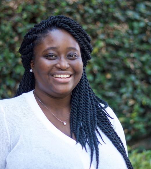 Photo of Kat Ampaw-Matthei, the AAS Student Affairs Officer