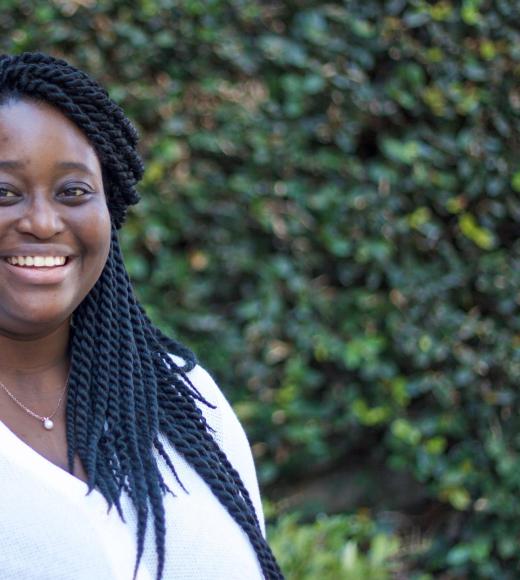 Photo of Kat Ampaw-Matthei, the AAS Student Affairs Officer